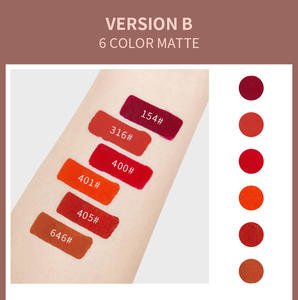 ชุดลิปสติกเนื้อแมท6ชิ้นชุดลิปสติกเนื้อแมท - Product Image 4