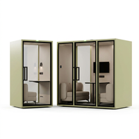 Cabine de bureau insonorisée Soundbox pour intérieur, box de réunion privée moderne pour la vente