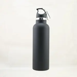Botella de agua de acero inoxidable para bicicleta, 500ml, 750ml
