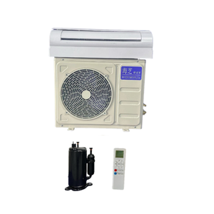 เครื่องปรับอากาศติดผนังแบบแยกส่วน 220V เสียงเบา ประหยัดพลังงาน ทำความเย็นและความร้อน สำหรับใช้ในครัวเรือน แอร์คอนอัจฉริยะ ปรับความถี่ได้ - Product Image 1