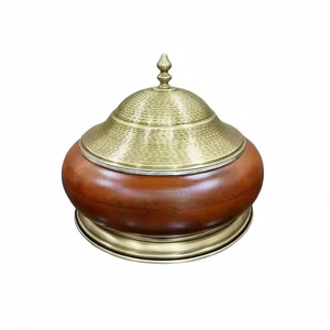 Calentador de alimentos de calidad superior de estilo árabe, utensilios de mesa, cazuelas de acero asequibles con tapa, calentador de alimentos clásico más vendido - Product Image 1
