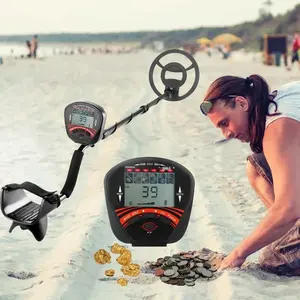 Trust루프 MD-810 휴대용 금속 탐지기 금 실버 구리 철 보물 탐지 기기 고정밀 야외 - Product Image 3