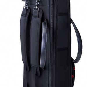 Sac de transport pour trombone basse Tenor, fabriqué en usine BSCI, en polyester imperméable, avec protection et pochette de transport. - Product Image 6