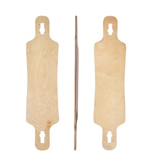 เว้าไม้ไผ่ที่ว่างเปล่าฟรีสไตล์8ply เมเปิ้ลสเก็ตบอร์ดลองบอร์ดดาดฟ้า - Product Image 1