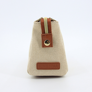 Sac <span class=keywords><strong>de</strong></span> maquillage en lin personnalisé, grande capacité, imperméable, sac <span class=keywords><strong>de</strong></span> rangement portable pour articles <span class=keywords><strong>de</strong></span> <span class=keywords><strong>toilette</strong></span> - Product Image 5