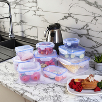 Boîte de conservation pour réfrigérateur MDY3001 Design Kitchen, boîte à lunch en plastique résistant à la chaleur de qualité alimentaire, boîte de rangement hermétique pour fruits