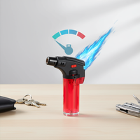 Briquet de barbecue extérieur portable en plastique, coupe-vent, rechargeable, de haute qualité, écologique, idéal pour les cadeaux promotionnels - Vente directe usine