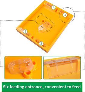 Nuevo Alimentador de Abejas de Plástico de 4.5L Estilo Americano, Alimentador Superior para Colmenas Langstroth - Product Image 6