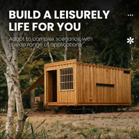 Casa Contenedor Desmontable, Casas Pequeñas de China, Casa Modular Prefabricada, Oficina Pequeña en Contenedor, Casa Portátil de Lujo