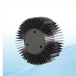 CNC تخصيص الألومنيوم الأسود بأكسيد بثق كبير الألومنيوم الشخصي الحفر مصدر الحرارة والحوض الحراري - Product Image 5