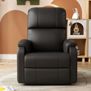 Luxury Living Room Leisure Sectional Furniture PU <b>Leather</b> Single Recliner Lounge Home Cinema Relax Massage <b>Sofa</b> Chair - Product Image 2