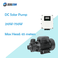 Pompes solaires submersibles sans balais auto-amorçantes DC 1HP de haute qualité à prix réduit pour l'irrigation agricole