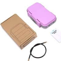 Boîte de sécurité portable en ABS pour voiture, dortoir, plage, hôtel, objets personnels, avec serrure à clé, étanche, antivol, mini coffre-fort de voyage