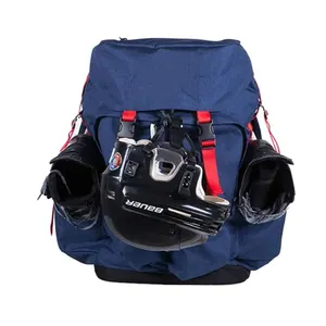 Kordel zug verschluss Sport Field Hockey Equipment Rucksack mit Helm halter