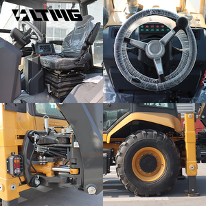 Maquinaria de Construcción, Retroexcavadora de 2.5 Toneladas, Cargadora 4x4, Retroexcavadora 388 con Precio - Product Image 5