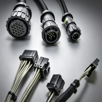 Harnais de câblage de commande principal OEM personnalisé certifié IATF16949, assemblage de câbles industriels multiconducteurs pour l'automatisation