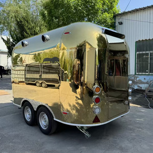 Camion completamente personalizzabile del rimorchio della barra Mobile del Fast Food per la consegna della caramella del caffè del gelato - Product Image 1