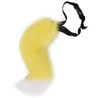 Queue de renard en peluche faite à la main de haute qualité, simulation réaliste, accessoires de queue d'animal réglables, vente en gros