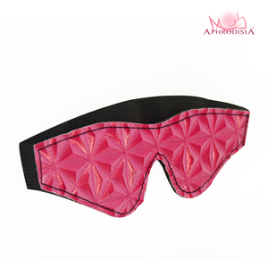 Maschera per Occhi BDSM Afrodisiaca in Vinile PU con Fascia Elastica, Finitura Lucida, Accessorio per Giochi di Ruolo <span class=keywords><strong>e</strong></span> Deprivazione Sensoriale - Product Image 3