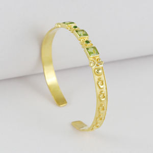 2026 Unique Design Trendy Gold Plated <b>Beaded</b> <b>Bracelet</b> for Wedding Anniversary Party Great Gift for Women - Product Image 2