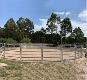 Panneaux de clôture de ferme d'élevage de bétail en métal galvanisé standard australien de haute qualité