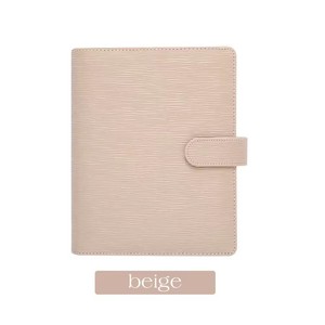 Carnet A6 en cuir PU chaud, reliure spirale, avec <span class=keywords><strong>enveloppe</strong></span> sans fermeture éclair, feuille de tableau de bord, 100 feuilles - Product Image 5