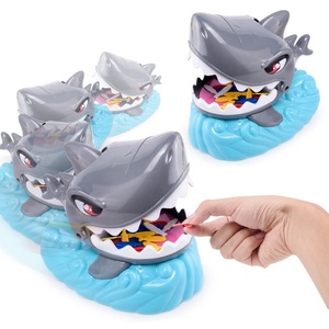 El Mejor Regalo Emocionante para Niños, <span class=keywords><strong>Juego</strong></span> <span class=keywords><strong>de</strong></span> <span class=keywords><strong>Mesa</strong></span> WS5359, Cuidado con el Tiburón, Juguete Eléctrico <span class=keywords><strong>de</strong></span> <span class=keywords><strong>Mesa</strong></span> con Tiburón Malvado para Niños - Product Image 1