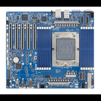 Carte mère de serveur GIGABYTE MZ23-SU0, socket unique SP5 LGA6096, 12 emplacements DIMM, DDR5, 5 PCIe5.0 X16 pour serveur GPU à socket unique