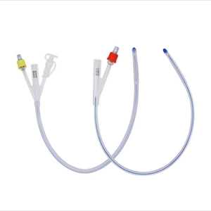 Kateter Urin Silikon 2 Jalur 3 Jalur Umumnya Digunakan, Kateter <span class=keywords><strong>Foley</strong></span>, Penting untuk Penggunaan yang Aman - Product Image 1