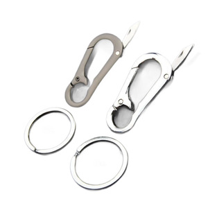 Stainless Steel Keychain Knife Compact Design Portable Outdoor Utility <b>Tool</b> With Smooth <b>Edge</b> For Unpacking - Product Image 3