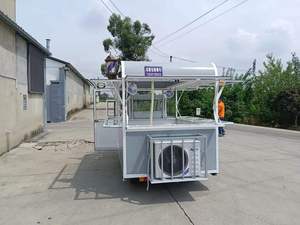 Triciclo de Comida de Fácil Operación, Diseño Europeo con Estantes Ajustables para Diversos Snacks - Product Image 2