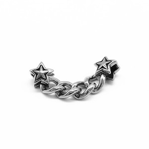 Yunnique - Tubo de Acero Inoxidable con Cadena de Estrellas para Hacer Pulseras, GZY-PJ0186 - Product Image 1