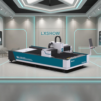 Machine de découpe laser à fibre optique 2kW 3kW LX3015FH pour tôles en acier inoxydable de 4mm, découpe laser de métal 1530, prix de la découpeuse laser optique
