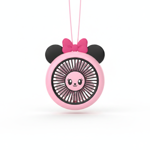 Ventilatori Portatili e Indossabili XJD-159 con Accessorio Porta Piatta - Product Image 2