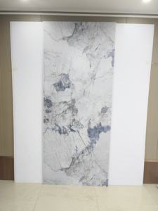 Panel de Pared Decorativo de <span class=keywords><strong>PVC</strong></span> con Diseño de Mármol Negro Impermeable, Gran Venta - Product Image 3