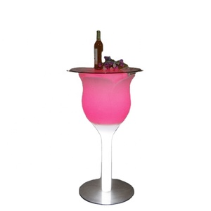 Hiện Đại Có Thể Sạc Lại Rose-Hình <span class=keywords><strong>LED</strong></span> Ánh Sáng Bảng Thanh Chiếu Sáng <span class=keywords><strong>Cocktail</strong></span> Bảng Cho Khách Sạn Trung Tâm Mua Sắm Siêu Thị Công Viên - Product Image 1