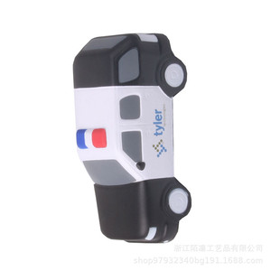 Tyler Technologies Coche de Policía de Juguete de EVA para Aliviar el Estrés, para Niños de 5 a 7 Años, con Fricción, Unisex, Regalo - Product Image 3