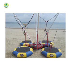 Super cool <span class=keywords><strong>4</strong></span> en 1 Grand <span class=keywords><strong>trampoline</strong></span> à bungee avec harnais (QX-121D)/<span class=keywords><strong>trampoline</strong></span> à bungee pour enfants/saut à l'élastique <span class=keywords><strong>Trampoline</strong></span> gonflable - Product Image 6