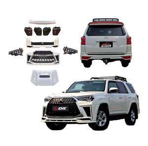 Модерненный комплект для Yo <span class=keywords><strong>Ta</strong></span> 2003-2020 4 бегунов, переходник в lexus, спортивный стиль, обвес, бамперы фар, задний фонарь, капот - Product Image 1