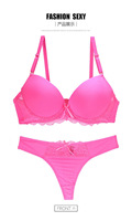 Ensemble de lingerie érotique européenne et américaine de haute qualité, très vendu, couleur unie, brillant, sans couture, grande taille, soutien-gorge pour femmes
