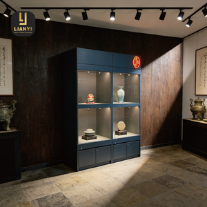 Quick Access Storage <b>Display</b> <b>Case</b> with Secure Roll Out Drawers and LED Lighting for Museum and Research Collections - Product Image 3