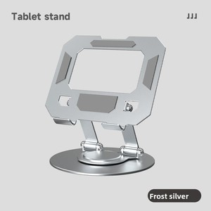 Aluminum Alloy &amp; Silicone Tablet Stand for iPad Pro 12.9/11 Air 10.9 Universal 720 Degree <strong>Rotation</strong> &amp; Adjustable Height - Product Image 6