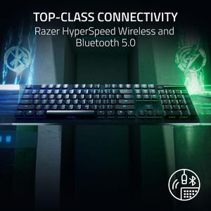 Clavier de jeu sans fil Razer DeathStalker V2 Pro, interrupteurs à profil bas, clavier sans fil ultra-rapide - Product Image 5