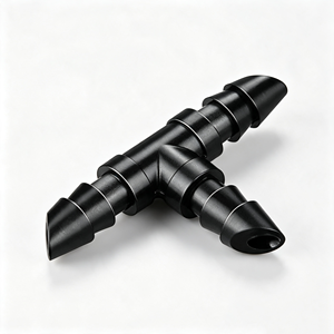 Connettore a T Durevole in Plastica DaringFish per Tubi da 4/7mm, per Sistemi di Irrigazione Automatica, Micro-Spruzzo e Nebulizzazione - Product Image 1
