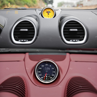 Konsol jam Speedometer, untuk Porsche 2016-2023 718 Cayman Boxster Tuning dasbor listrik dalam warna hitam merah putih kuning"