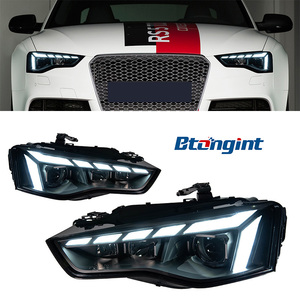 Fari a LED Accessori Auto Adatti per Audi <span class=keywords><strong>A5</strong></span> 12-16 Gruppo Fari Modificato con Luci Diurne a LED S5 - Product Image 3