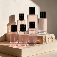 Flacons de parfum vides en verre, vaporisateurs atomiseurs en gros pour marques cosmétiques, salons de beauté, boutiques de parfums et usage domestique