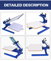 Prix direct usine – Imprimante manuelle haute précision pour sérigraphie textile, multifonction pour T-shirts