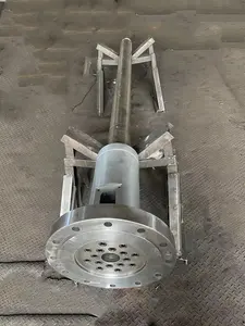 폐기물 제림기 Pelletizer 기계를 재생하는 고용량 플라스틱 밀어남 과립 기계를 위한 나사 배럴
