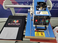 Presse à chaud automatique 220V pour l'impression de t-shirts pour les ateliers d'impression de construction